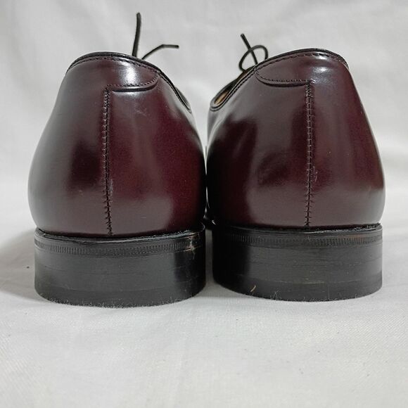 Johnston & Murphy Dress Shoes Men\'s Burgundy Oxford Brogue Cap Toe 9EEE/E main image 7